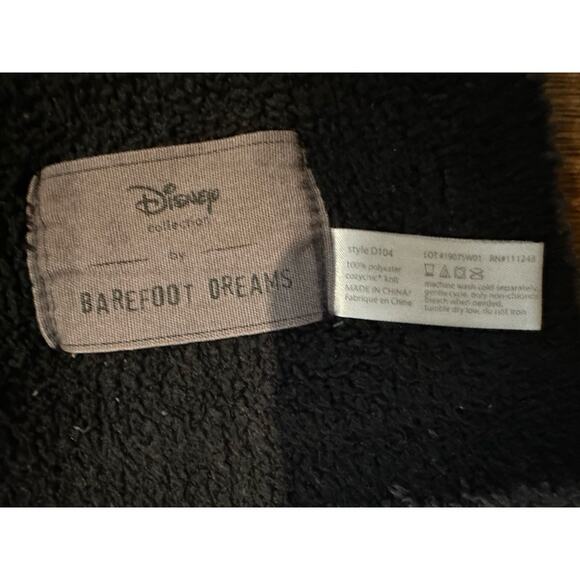 Barefoot Dreams Disney Classic Cozy Vintage Inspired Blanket Black/Gray 45x60 - Picture 6 of 7